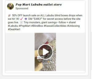 Labubu Scam Stores Exposed: How Fake Sites Are Tricking Pop Mart Fans