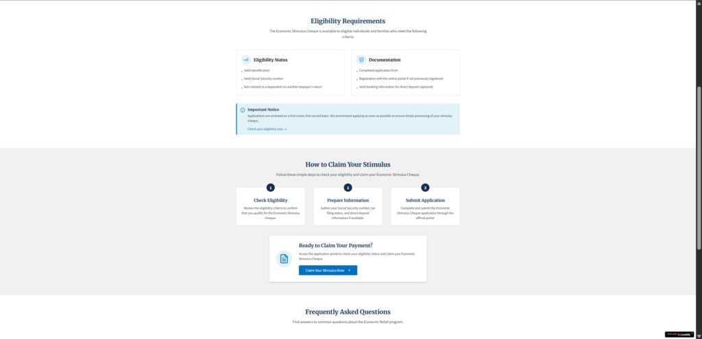 Economic Stimulus Scam - Beware of Fake $1,400 Stimulus Sites 2 2 4