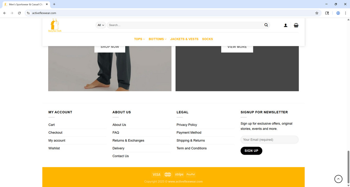 Activeflexwear.com scam