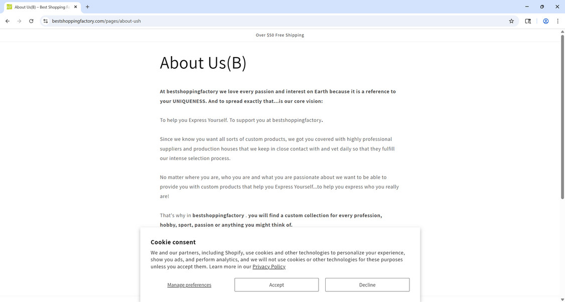 Bestshoppingfactory.com Store Scam Alert - Avoid Shopping Here 1 Bestshoppingfactory.com scam