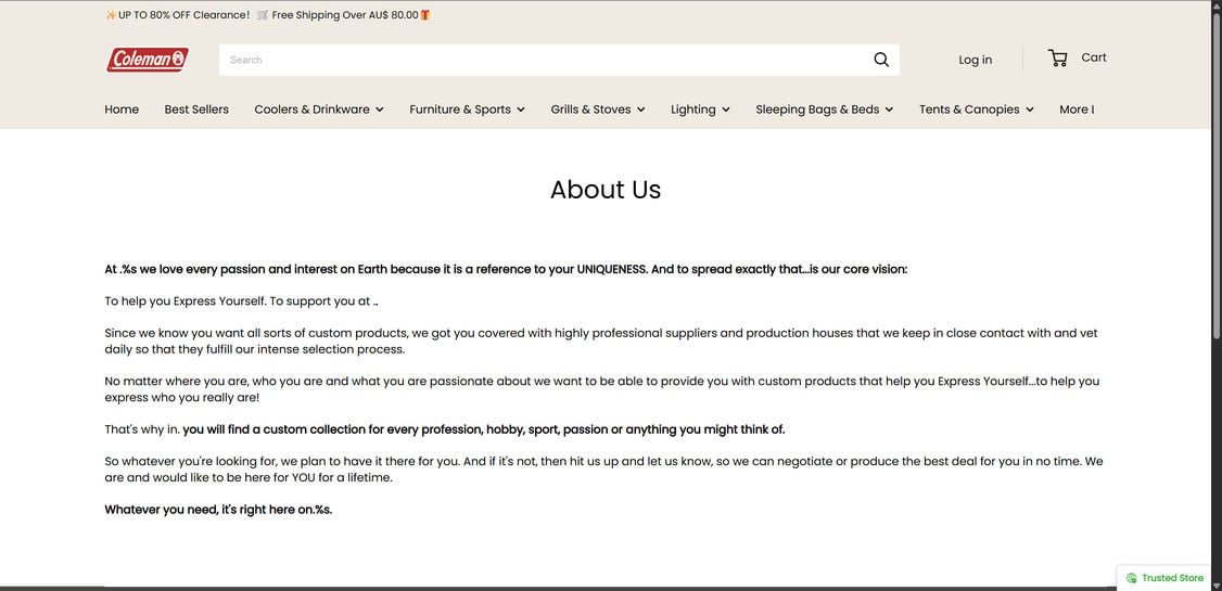 Colemanoutlet.com Scam Store: What You Need To Know 1 Colemanoutlet.com scam