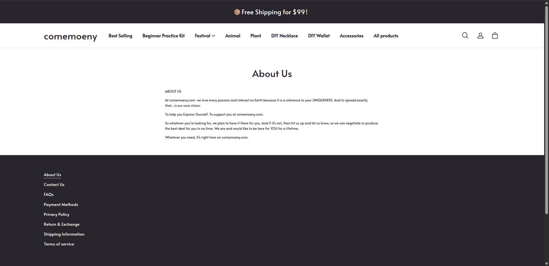Comemoeny.com Scam Store - Fraudulent Shop Alert 1 Comemoeny.com scam