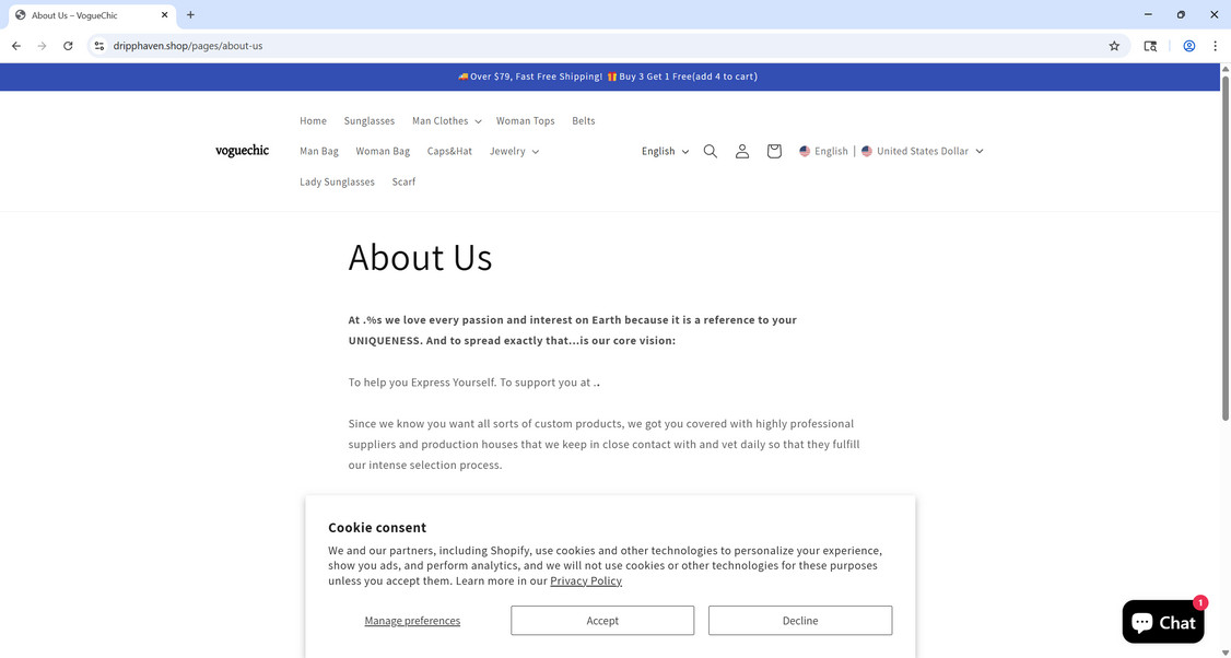 Dripphaven.shop Shop Scam - Don't Become a Victim 1 Dripphaven.shop scam