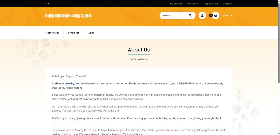 Dsbmyshopping.com scam