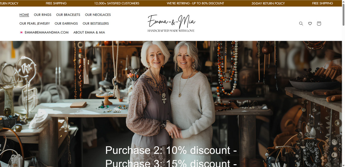EmmaandMia.com Store Is A Scam - Never Shop Here 1 EmmaandMia.com scam
