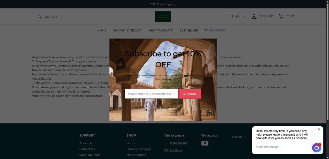 Genesunstore.com Scam Store: What You Need To Know 1 Genesunstore.com scam