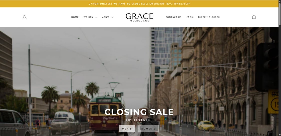 Grace-Melbourne.com Scam Store: What You Need To Know 1 Grace-melbourne.com scam