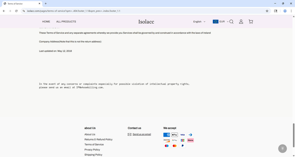 Isolacc.com Scam Store: What You Need To Know 1 Isolacc.com scam
