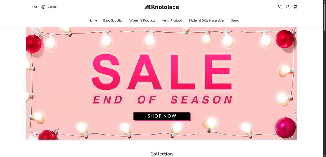 Knotolace.com Scam Warning - Fake Store Alert 1 Knotolace.com scam