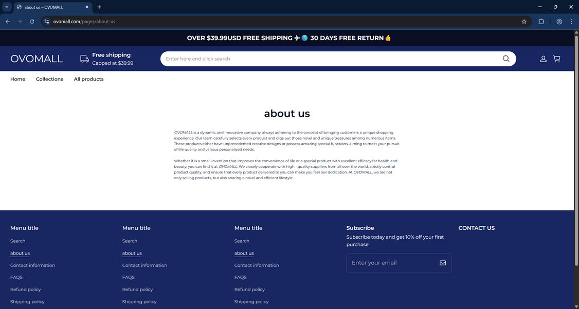 Ovomall.com Scam Store: What You Need To Know 1 Ovomall.com scam