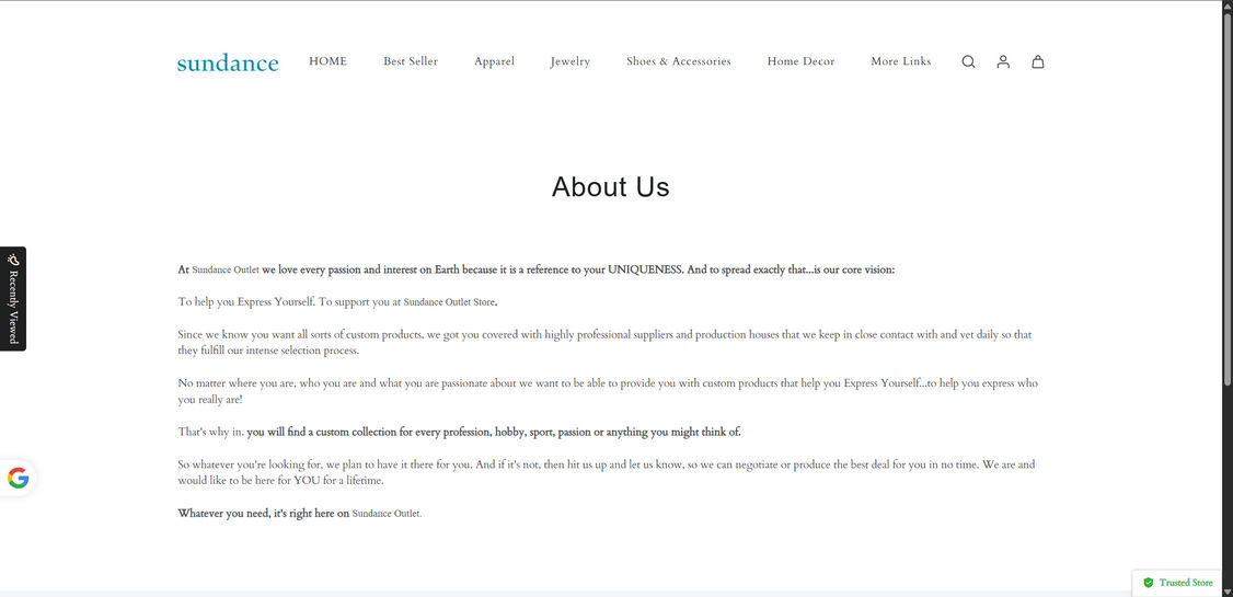 Sundanceoutletus.com Scam Store: What You Need To Know 1 Sundanceoutletus.com scam