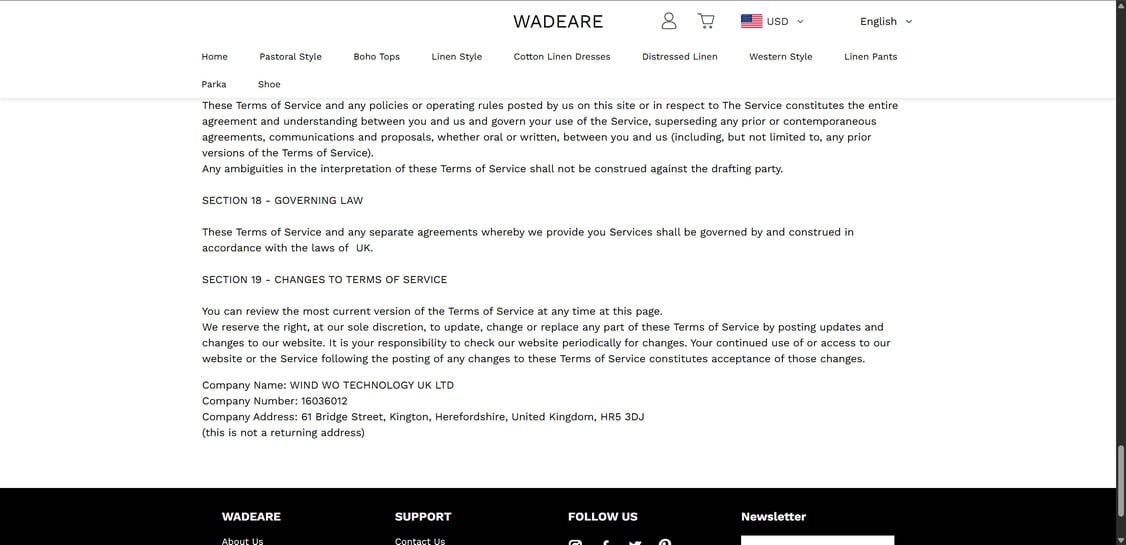 Wadeare.com Scam Store: What You Need To Know 1 Wadeare.com scam