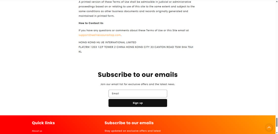 Wellnessaurashop.com Scam Store: What You Need To Know 1 Wellnessaurashop.com scam