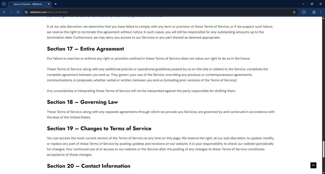 Widistore.com Scam Store: What You Need To Know 1 Widistore.com scam
