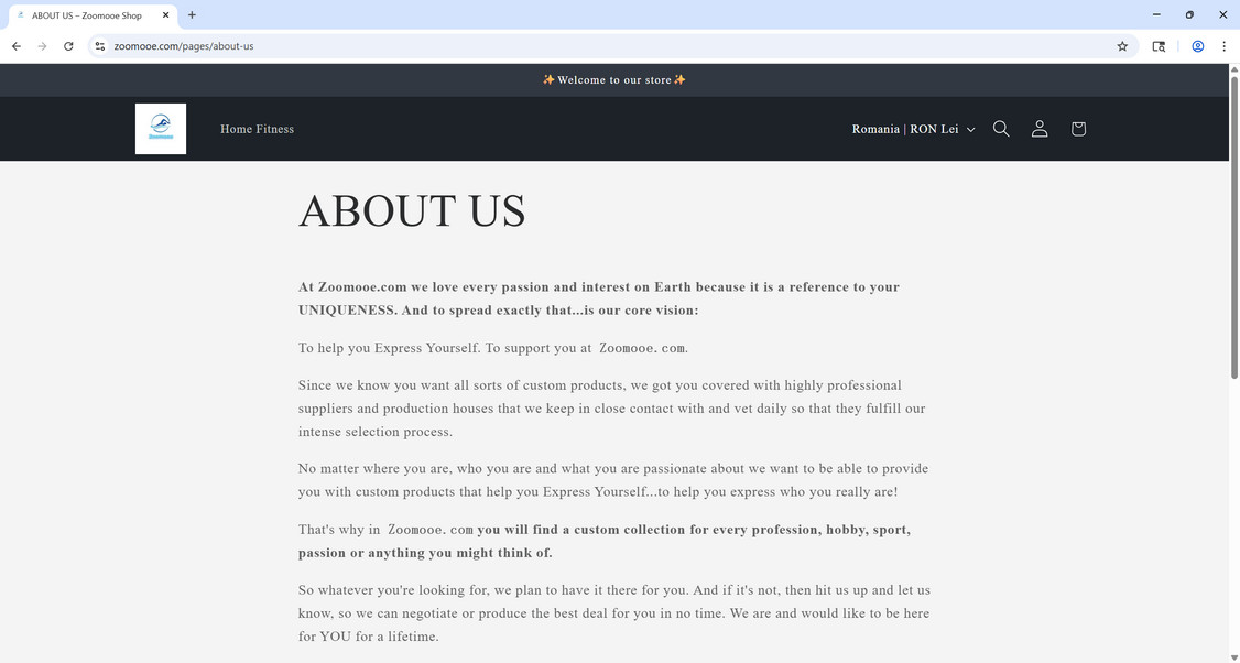 Zoomooe.com Scam Store - Fraudulent Shop Alert 1 Zoomooe.com scam