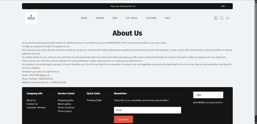 Happysports852.fun Scam Store: What You Need To Know 1 happysports852.fun scam