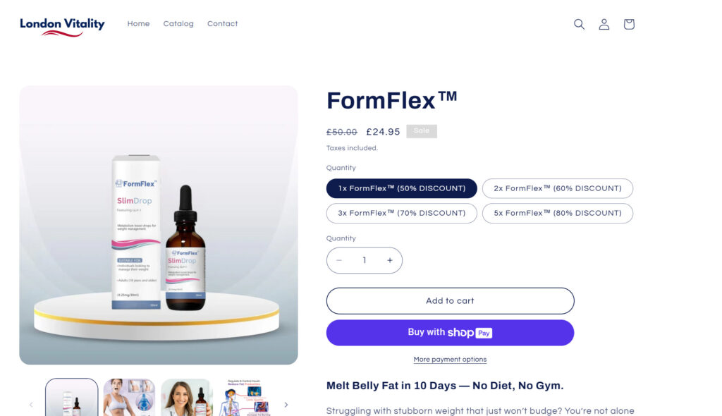 FormFlex Metabolic Boost Drops Supplement - Scam Marketing, False Claims, and Red Flags 1 1 23