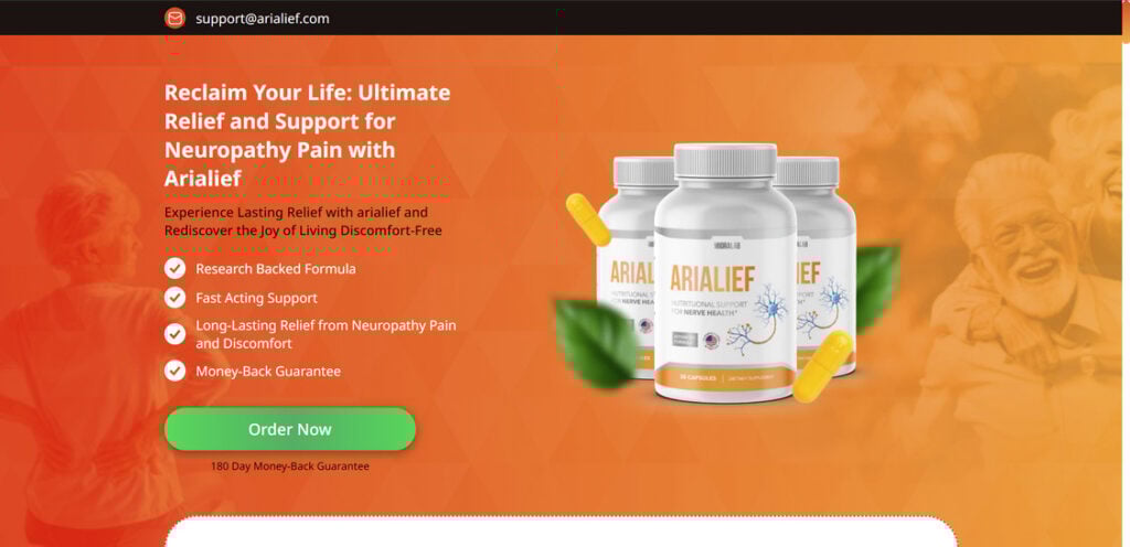Arialief Supplement - Scam Marketing, False Claims, and Red Flags 2 Arialief
