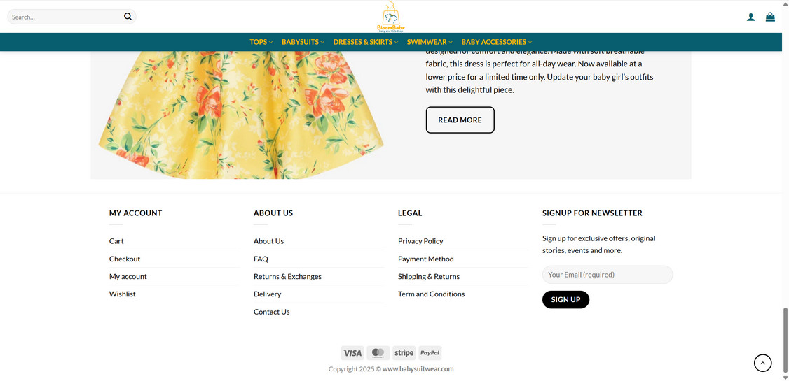 Babysuitwear.com Scam Store: What You Need To Know 1 Babysuitwear.com scam