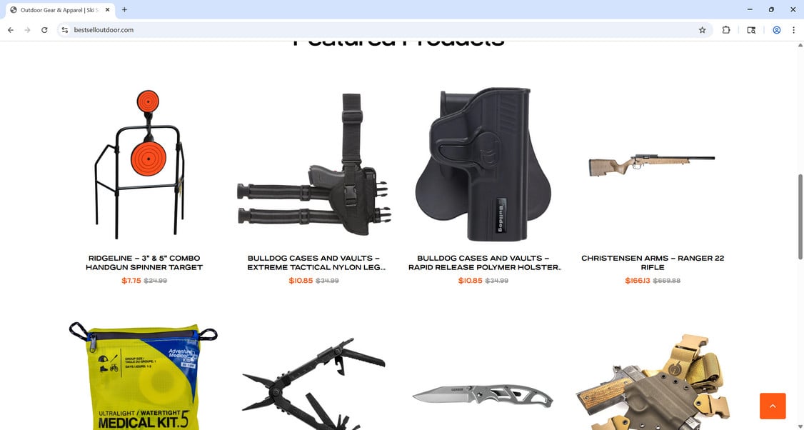 Bestselloutdoor.com Scam Store: What You Need To Know 1 Bestselloutdoor.com scam