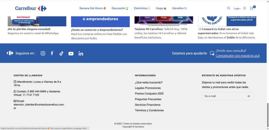 Carrefour-ar.com Scam Store: A Fake Carrefour Website 1 Carrefour-ar.com scam