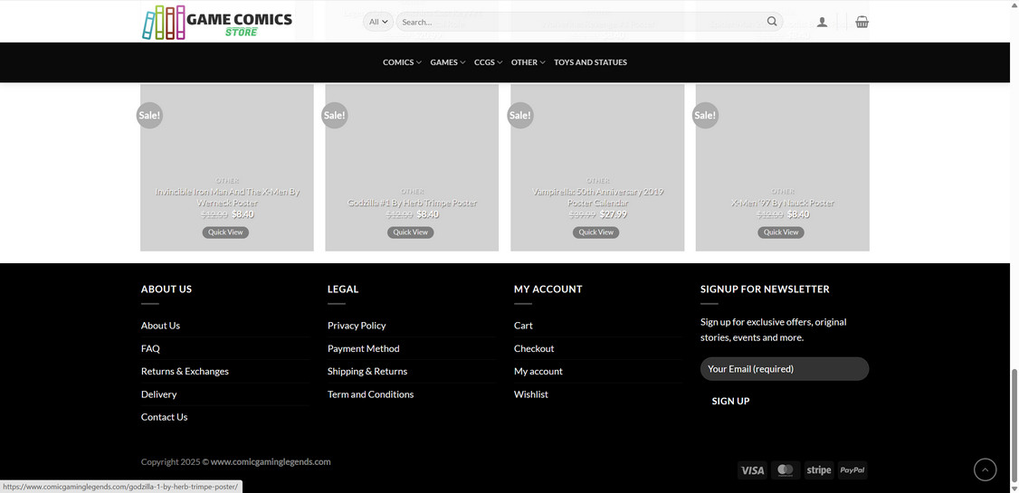 Comicgaminglegends.com Scam Store: What You Need To Know 1 Comicgaminglegends.com scam