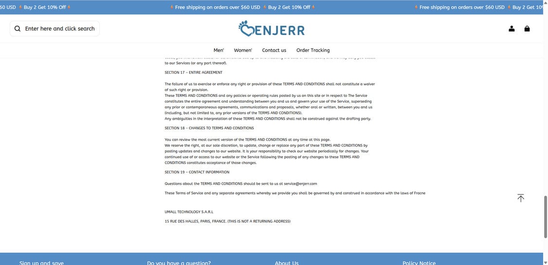 Enjerr.com Scam Store: What You Need To Know 1 Enjerr.com scam