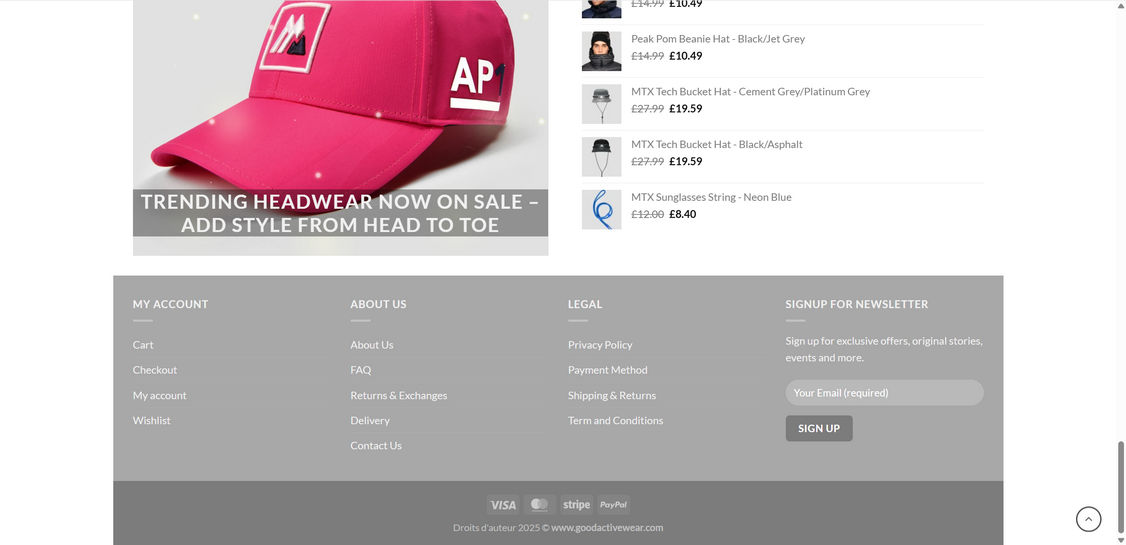 Goodactivewear.com Shop Scam - Don't Become Their Victim 1 Goodactivewear.com scam