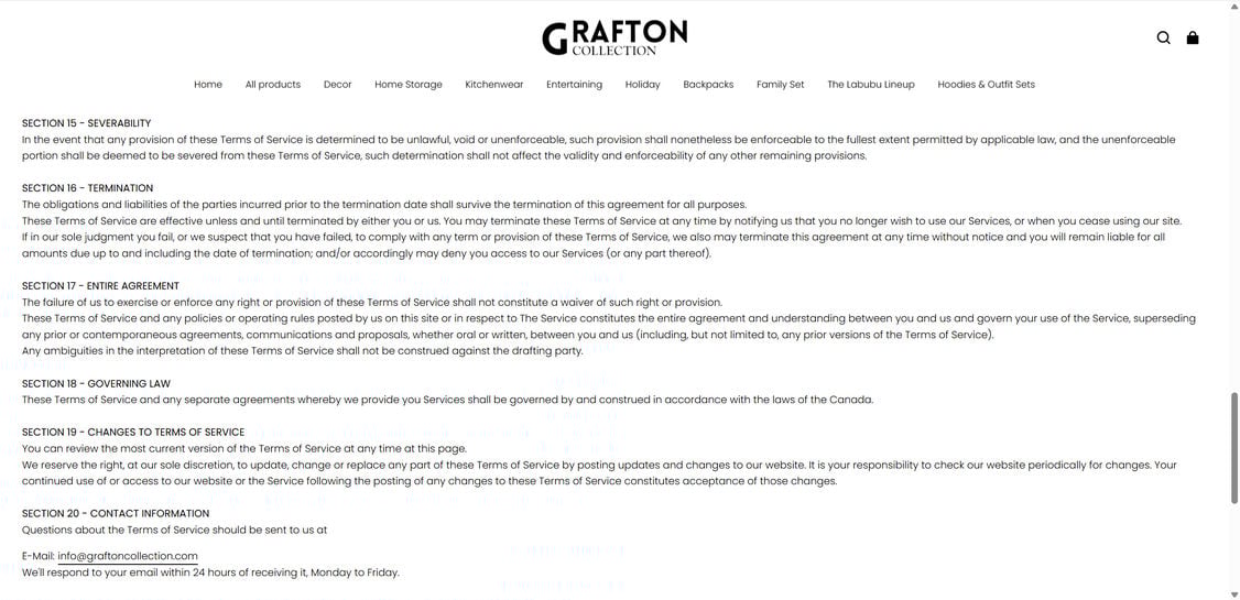Graftoncollection.com Scam Store: What You Need To Know 1 Graftoncollection.com scam