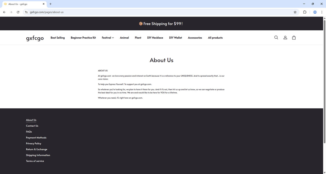 Gxfcgo.com Scam Store: What You Need To Know 1 Gxfcgo.com scam