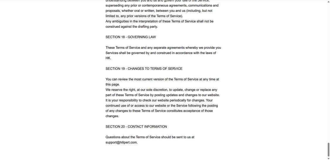 Hilipert.com Is Risky - Learn Why It's a Scam Store 1 Hilipert.com scam