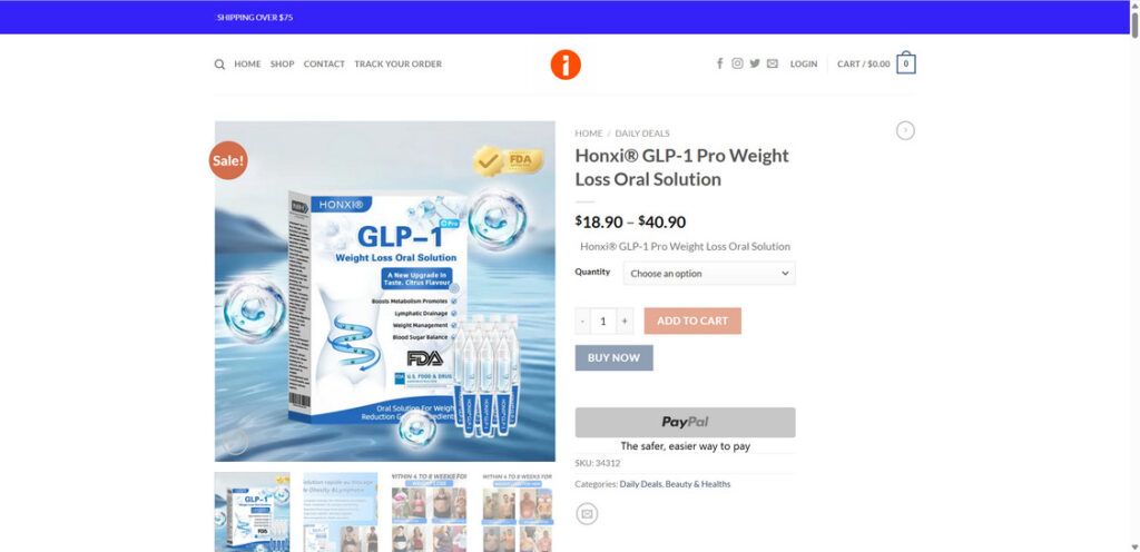 Honxi GLP-1 Slimming Drops -Total Scam or Legit? Read This 1 Honxi