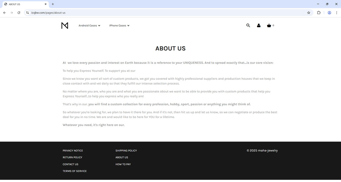 Icxjkw.com Scam Store: What You Need To Know 1 Icxjkw.com scam