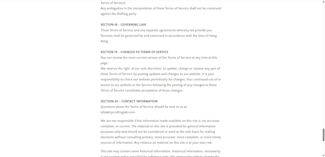 Mycraftinglab.com scam