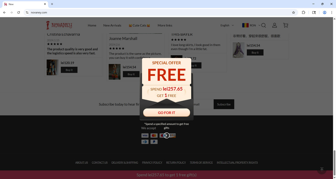 Novaney.com Scam Store: What You Need To Know 1 Novaney.com scam