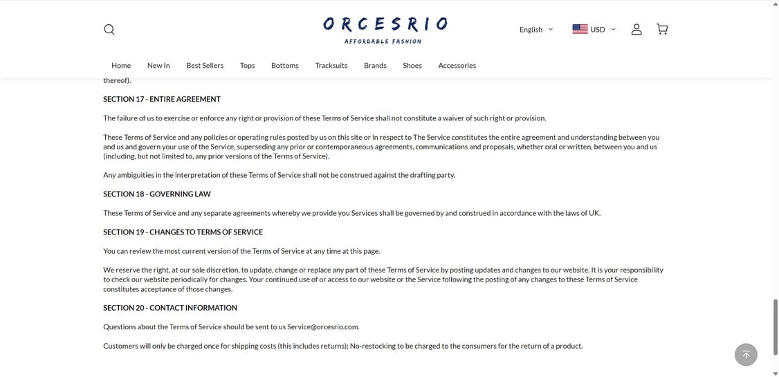 Orcesrio.com Review: Is This Online Store a Scam? 1 Orcesrio.com scam