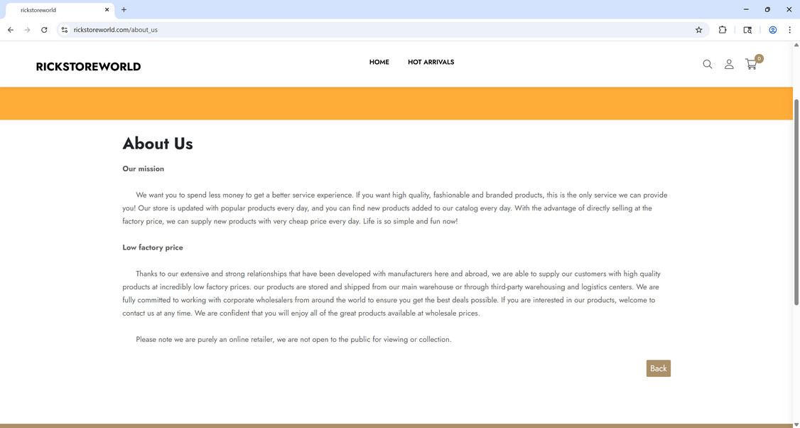 Rickstoreworld.com Scam Store: What You Need To Know 1 Rickstoreworld.com scam