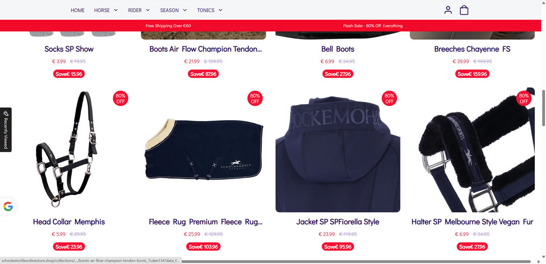Schockemohleonlinestore.shop Scam - Do Not Purchase Anything 1 Schockemohleonlinestore.shop scam
