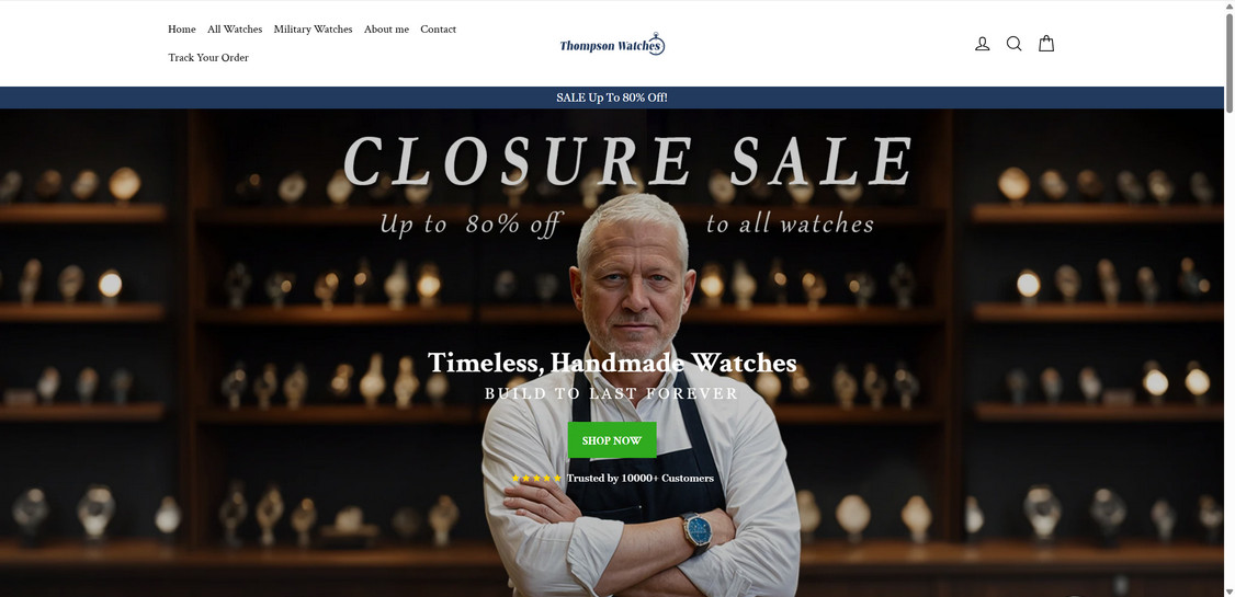Thompson-watches.com Scam Store: What You Need To Know 1 Thompson-watches.com scam
