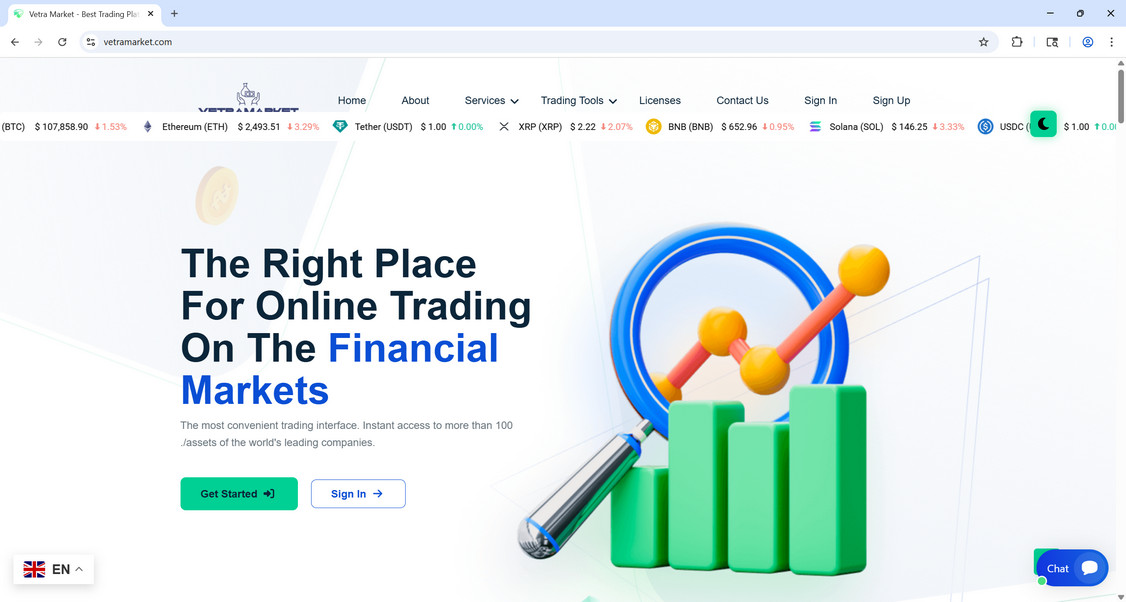 Vetramarket.com Crypto Scam - Read Our Findings Here 1 Vetramarket.com scam