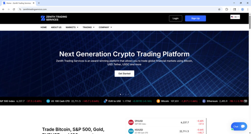 Zenithtradingservices.com Crypto Scam - Read Our Findings Here 1 Zenithtradingservices.com scam