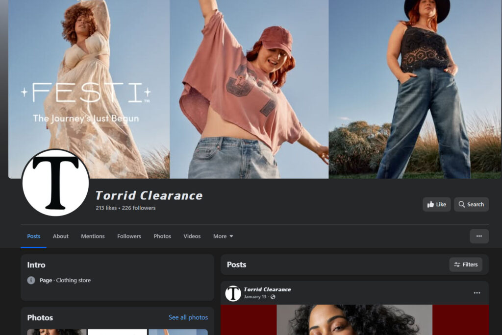 Torrid Clearance Sale Scam: How Fake Websites Are Tricking Shoppers Online 2 2 10