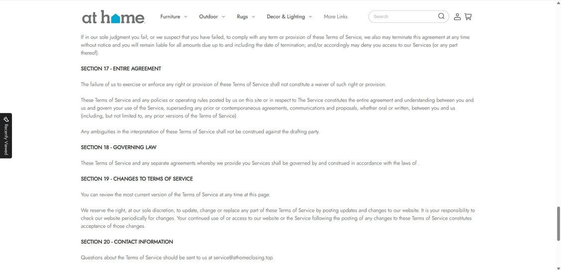 Athomeclose.com Scam Store: What You Need To Know 1 Athomeclose.com scam