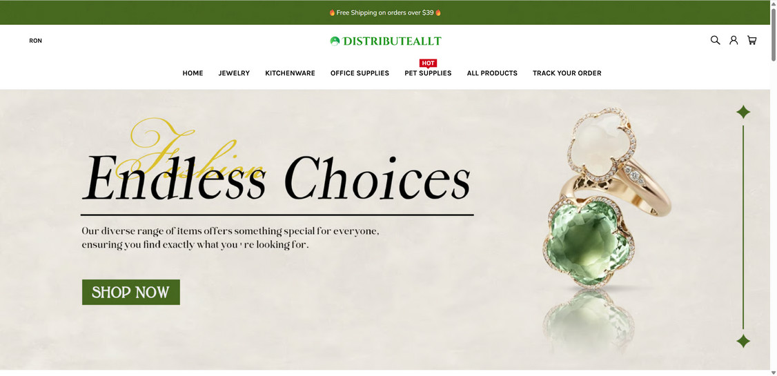 Distributeallt.com scam