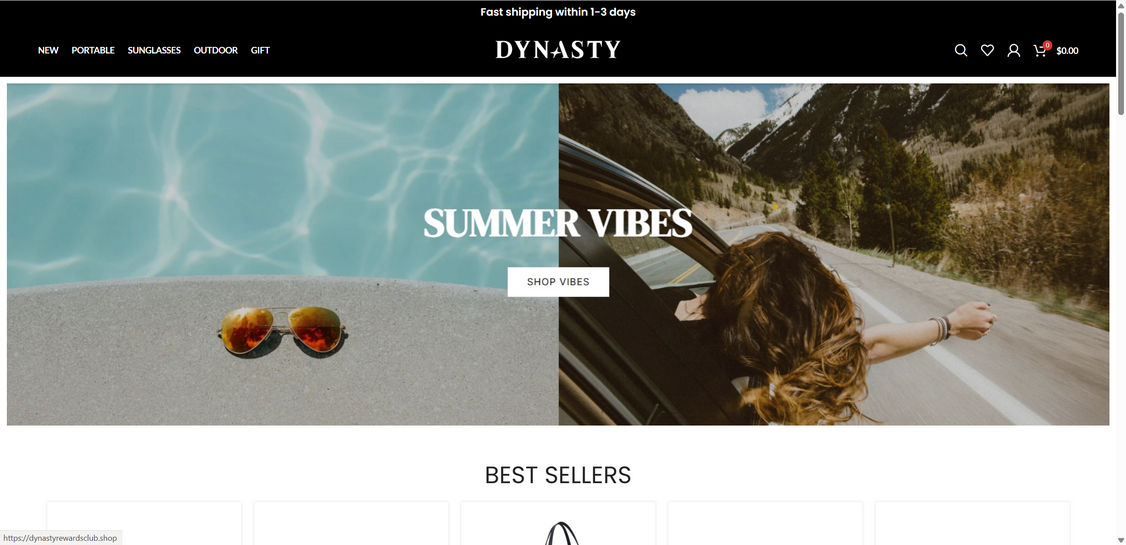 Dynastyrewardsclub.shop scam