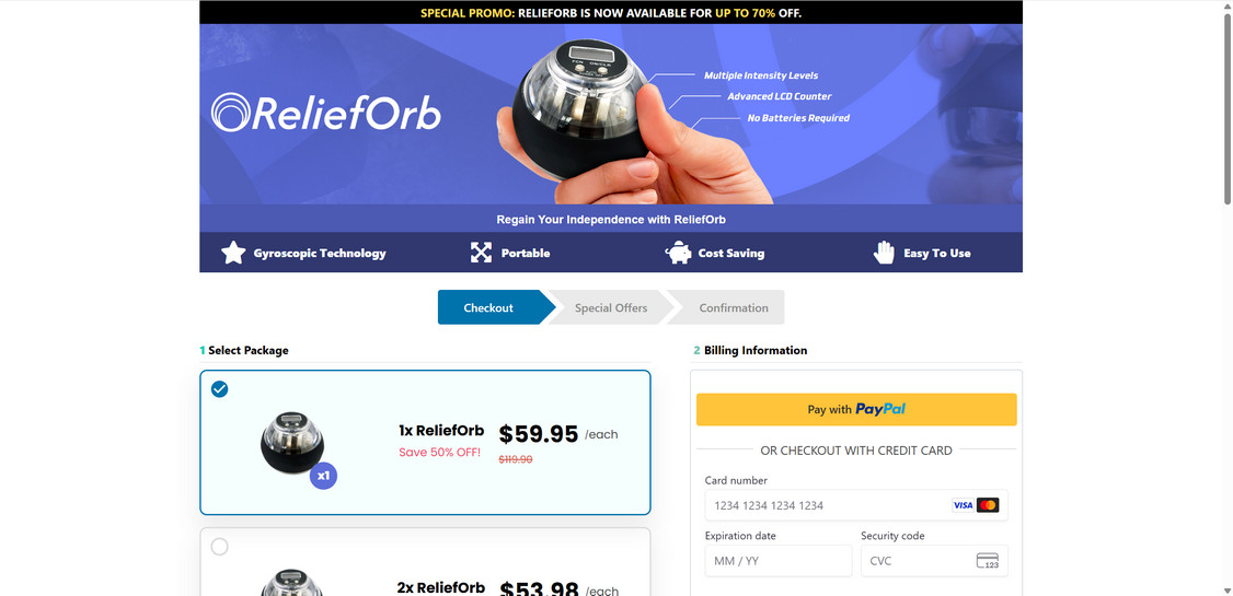 Get-relieforb.com scam