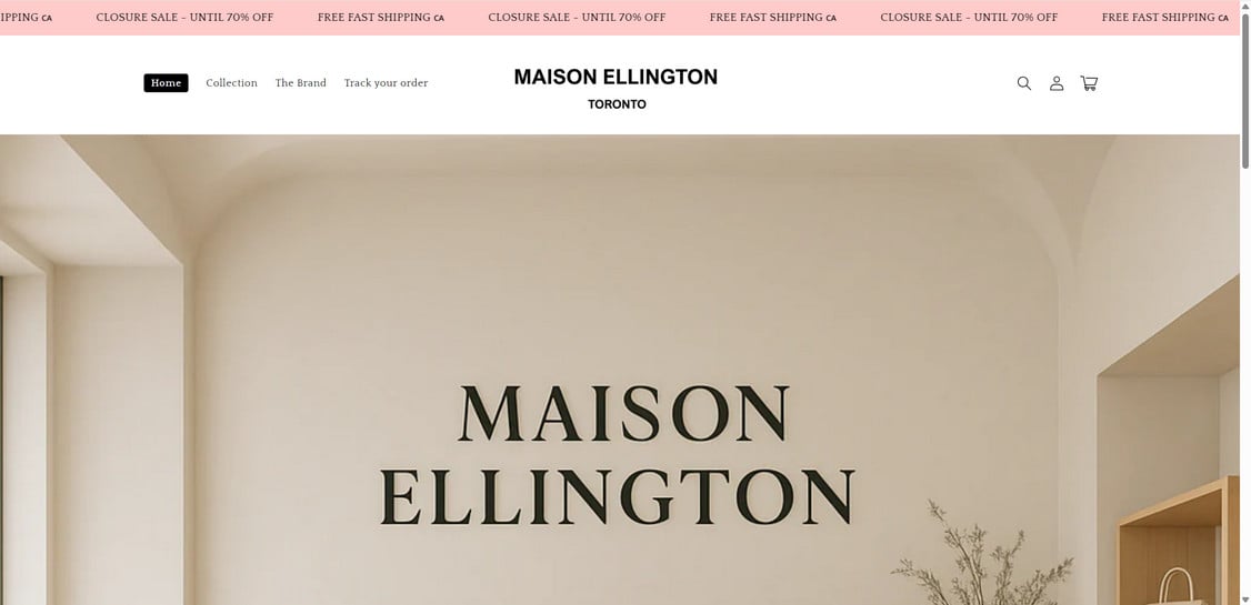 Maisonellington-toronto.com scam