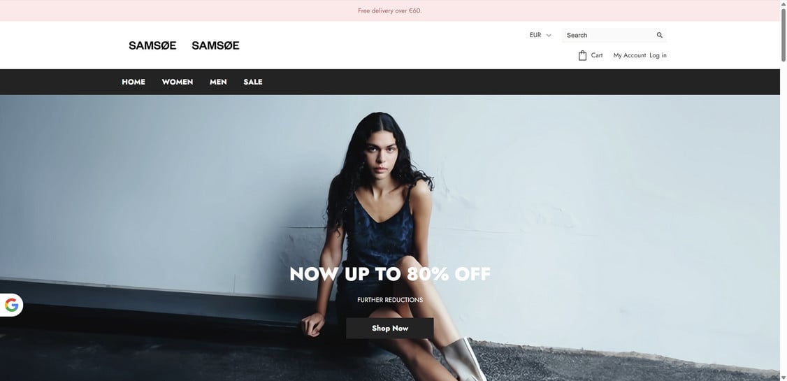 Samsoe-outlet.shop scam