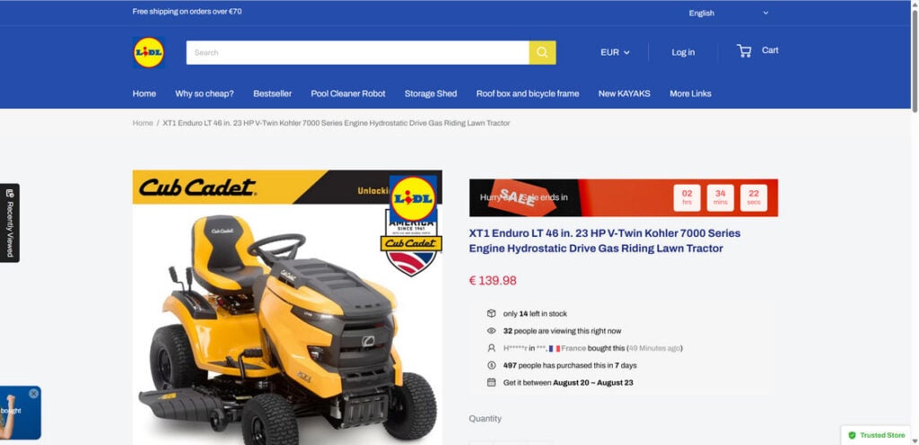 Shop road.sa .com scam