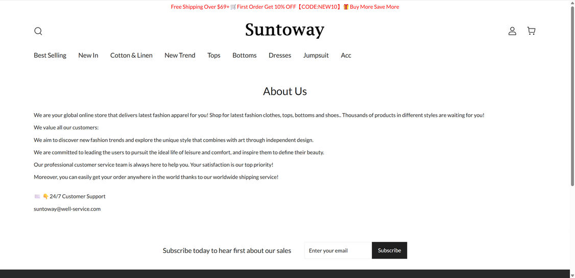 Suntoway.com scam